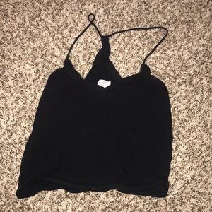 Cropped tank top